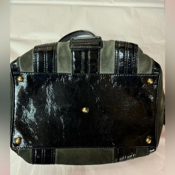 Gucci Suede Medium Aviatrix Handle Bag - Picture 9 of 14